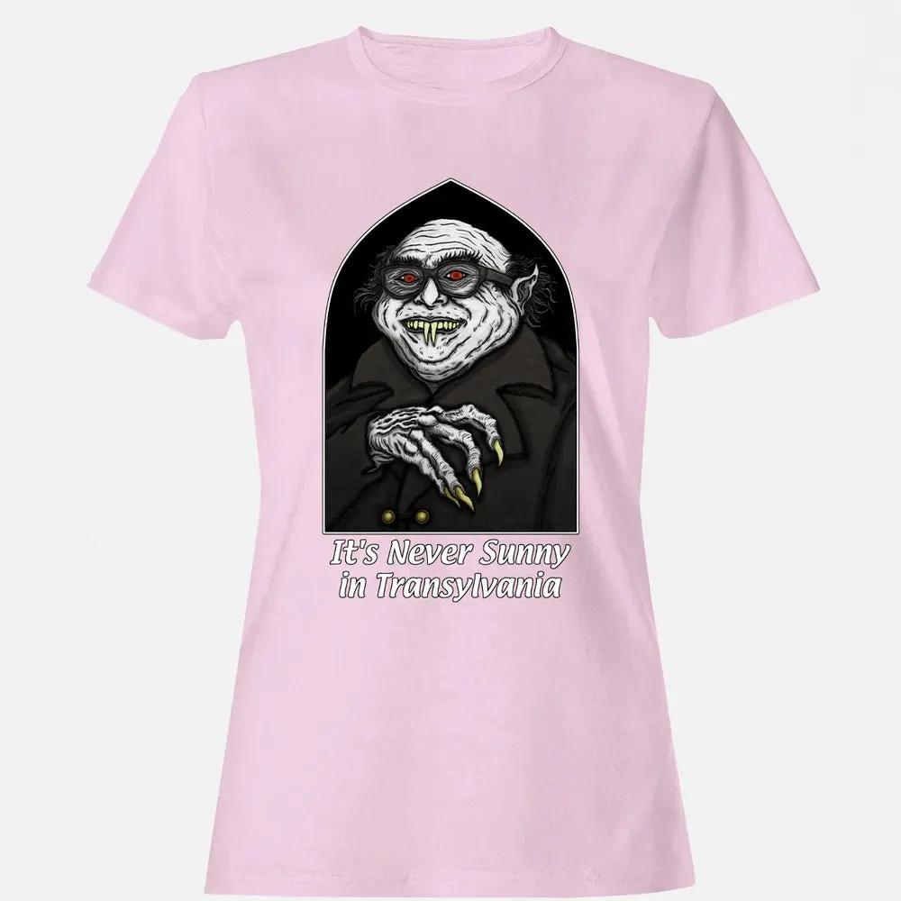 Never Sunny In Transylvania Women's T-shirt - 9