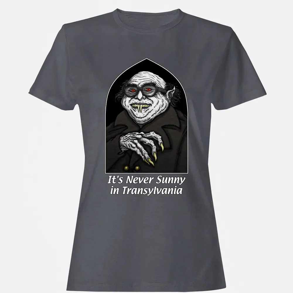 Never Sunny In Transylvania Women's T-shirt - 5