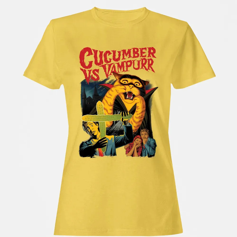 Cucumber vs Vampurr Women's T-shirt - 4