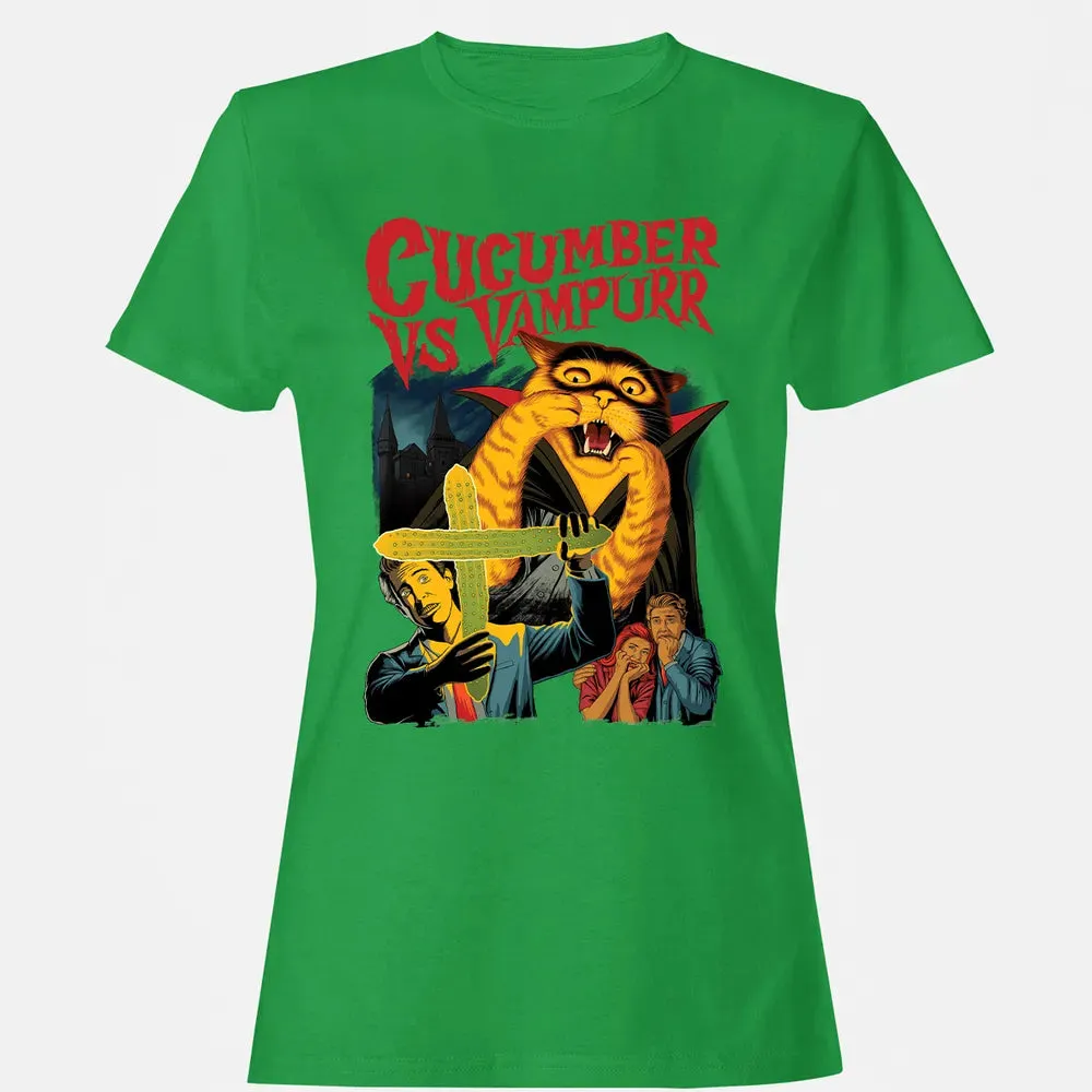 Cucumber vs Vampurr Women's T-shirt - 7