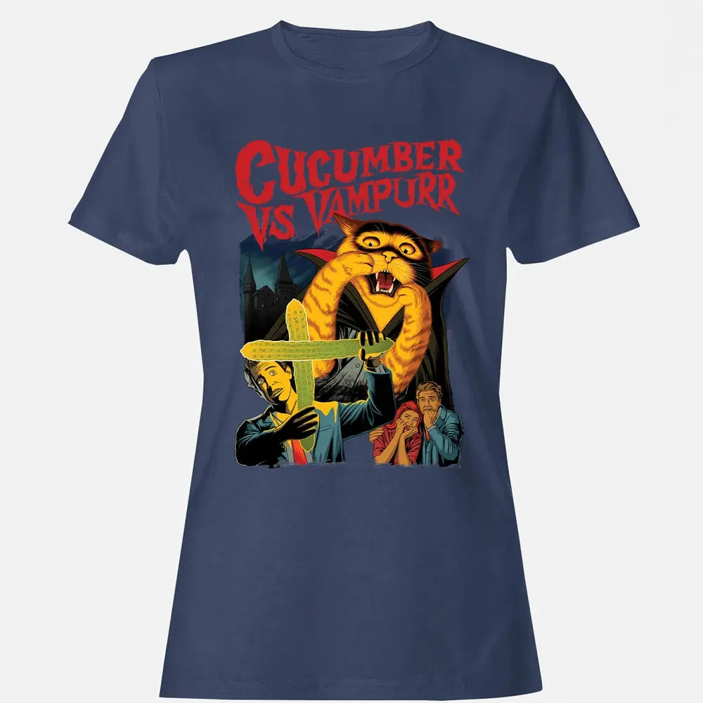 Cucumber vs Vampurr Women's T-shirt - 10