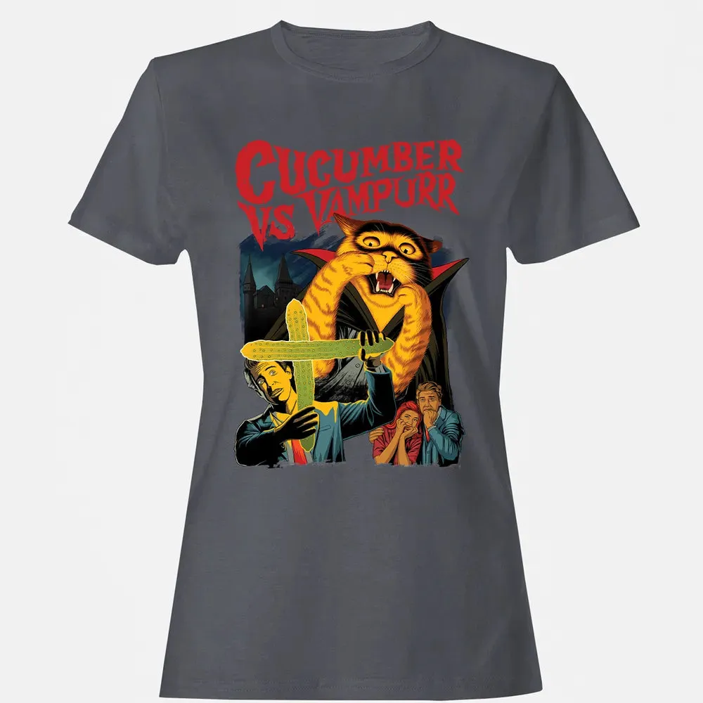 Cucumber vs Vampurr Women's T-shirt - 5