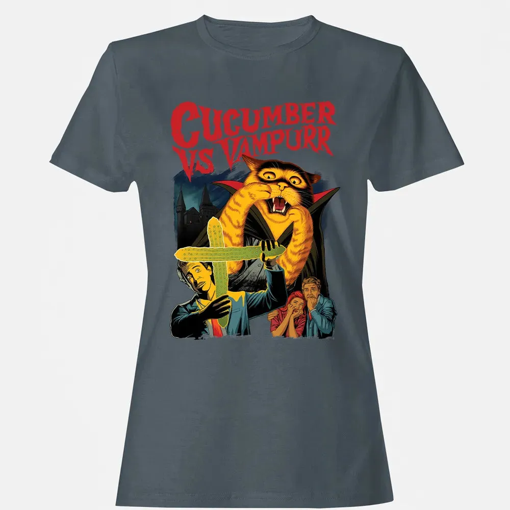 Cucumber vs Vampurr Women's T-shirt - 3