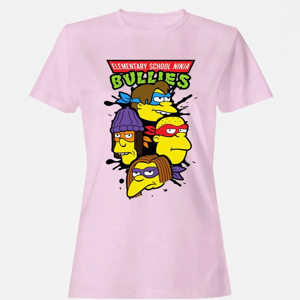 Elementary School Ninja Bullies Women's T-shirt - 9