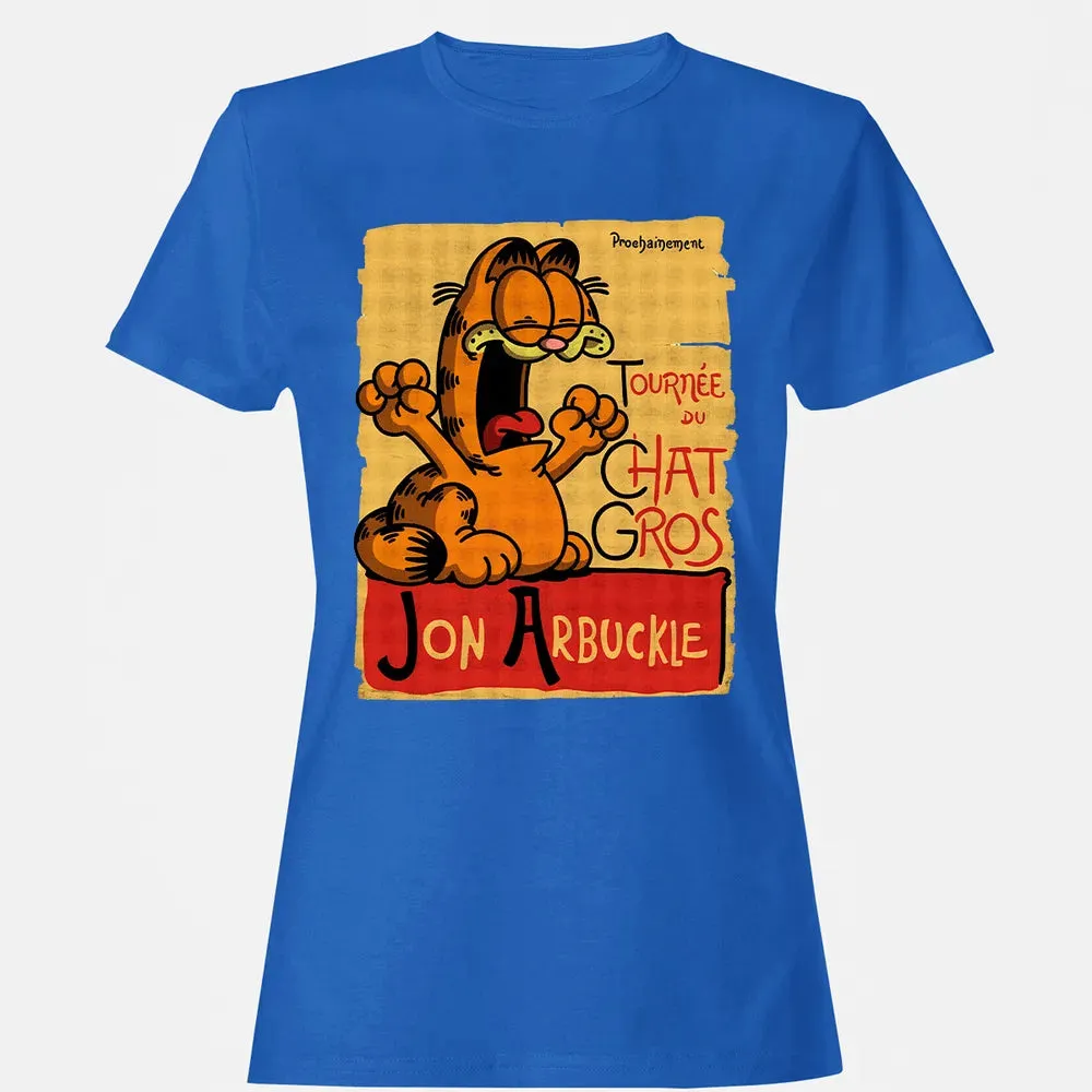 Tournee Du Chat Gros Women's T-shirt - 14