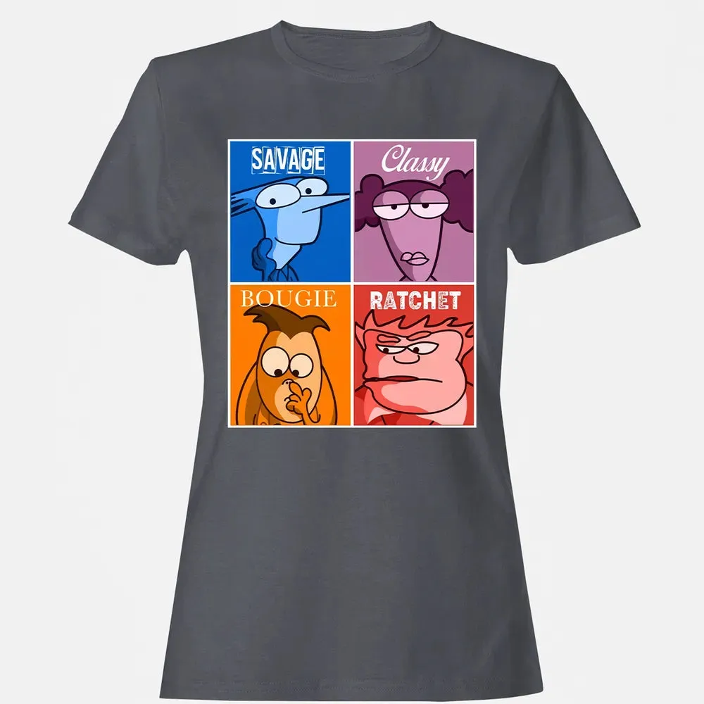 Savage Classy Bougie Ratchet Women's T-shirt - 5