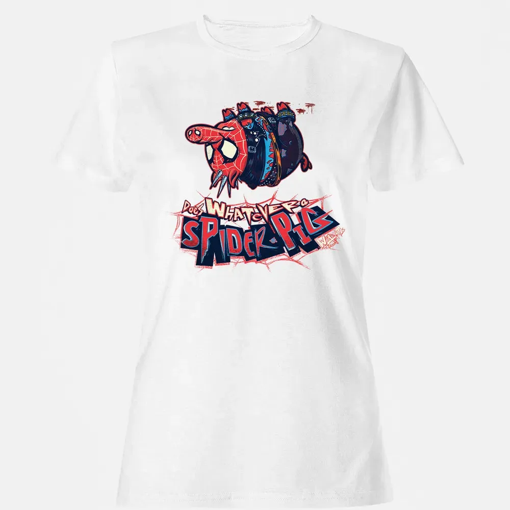 Spider-Pig Women's T-shirt - 16