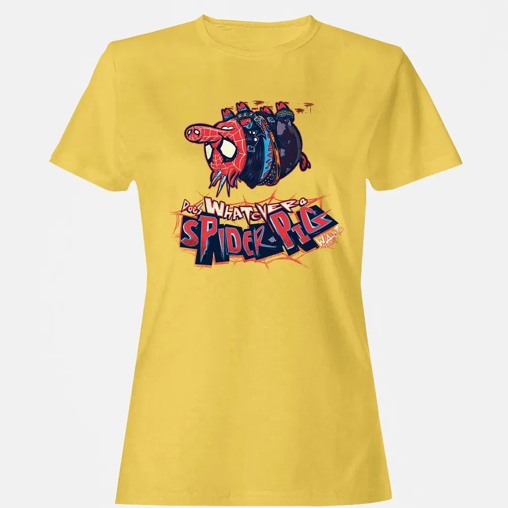 Spider-Pig Women's T-shirt - 4
