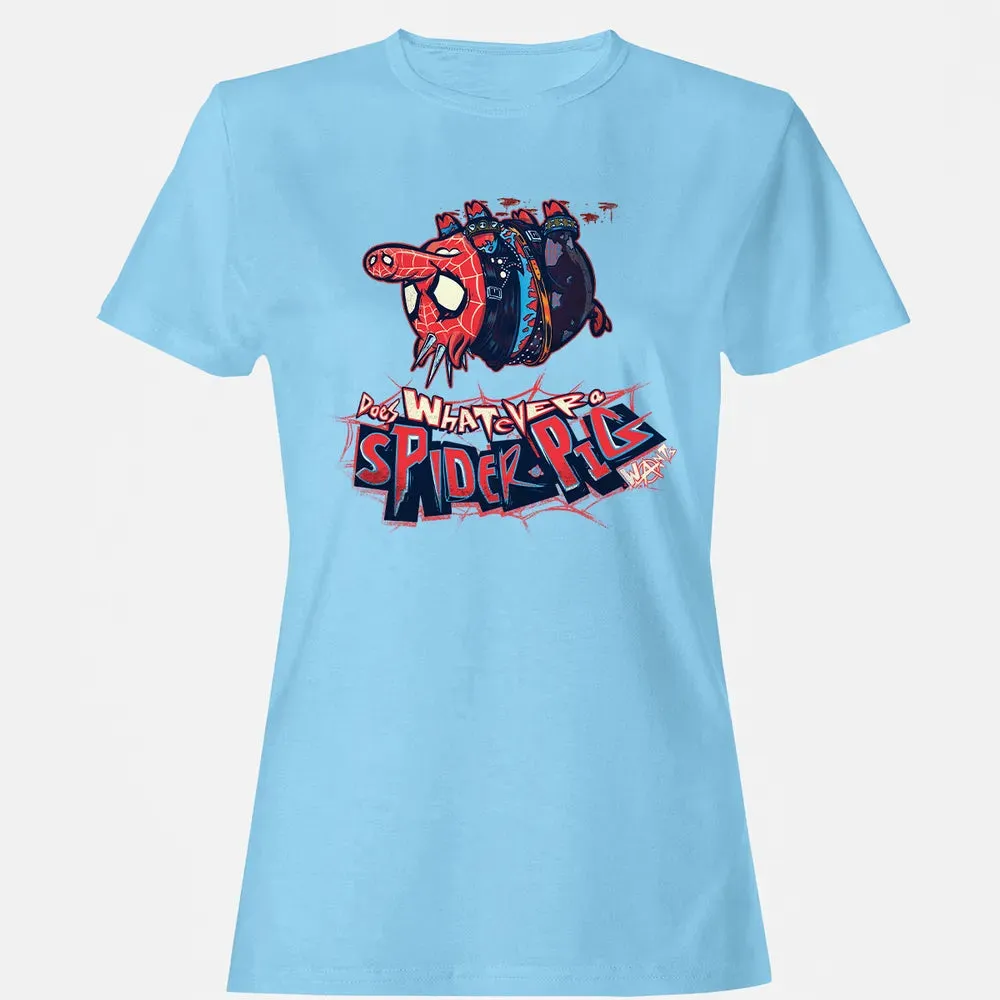 Spider-Pig Women's T-shirt - 8