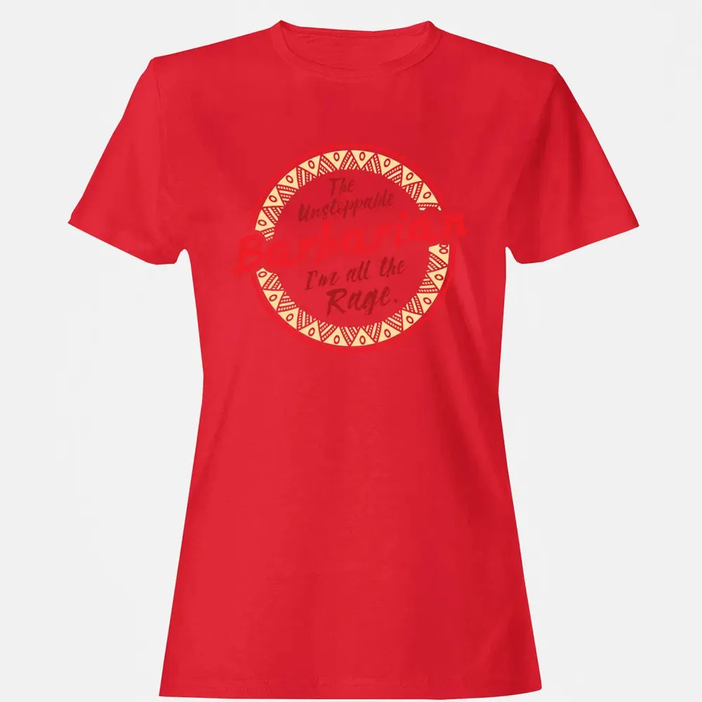 The Unstoppable Barbarian Women's T-shirt - 13