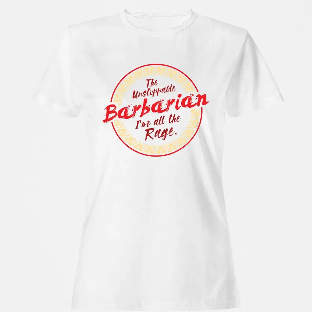 The Unstoppable Barbarian Women's T-shirt - 16
