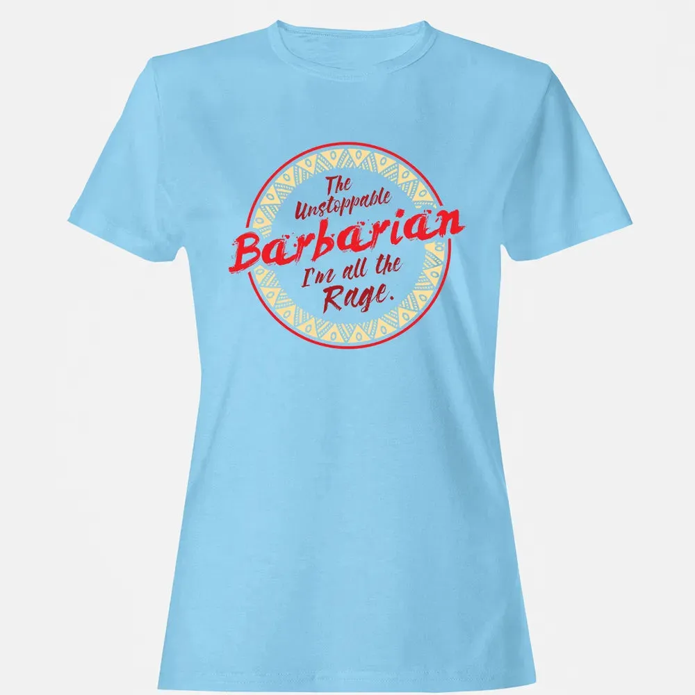 The Unstoppable Barbarian Women's T-shirt - 8