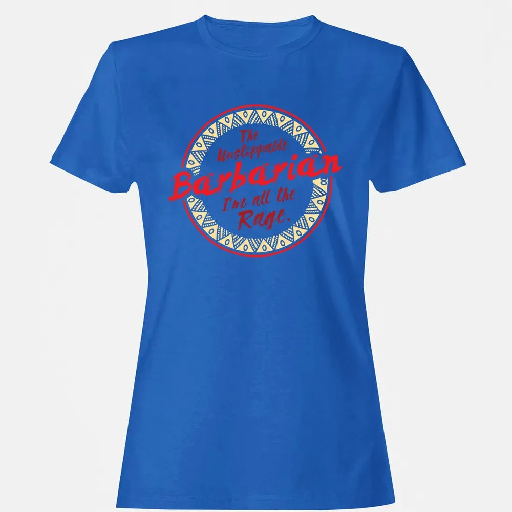 The Unstoppable Barbarian Women's T-shirt - 14