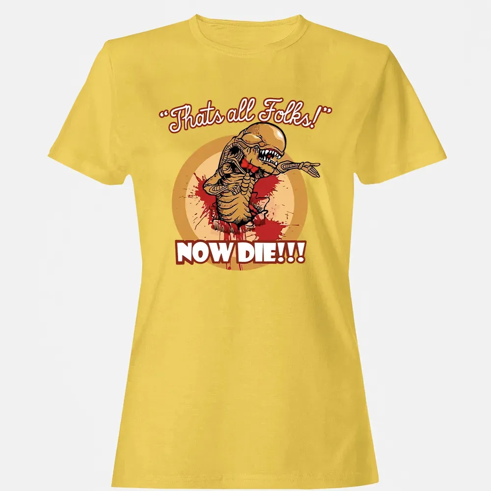 Thats All Folks Women's T-shirt - 4
