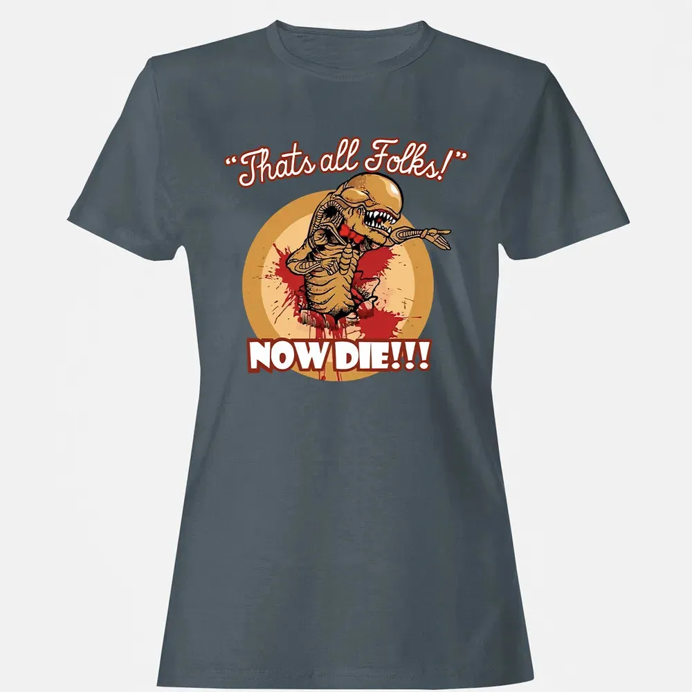 Thats All Folks Women's T-shirt - 3