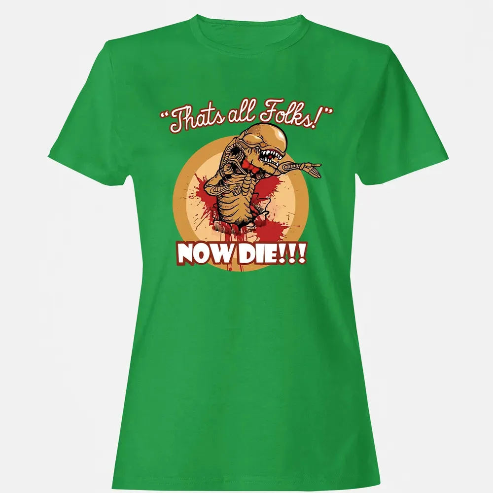Thats All Folks Women's T-shirt - 7