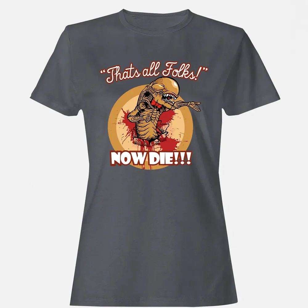Thats All Folks Women's T-shirt - 5
