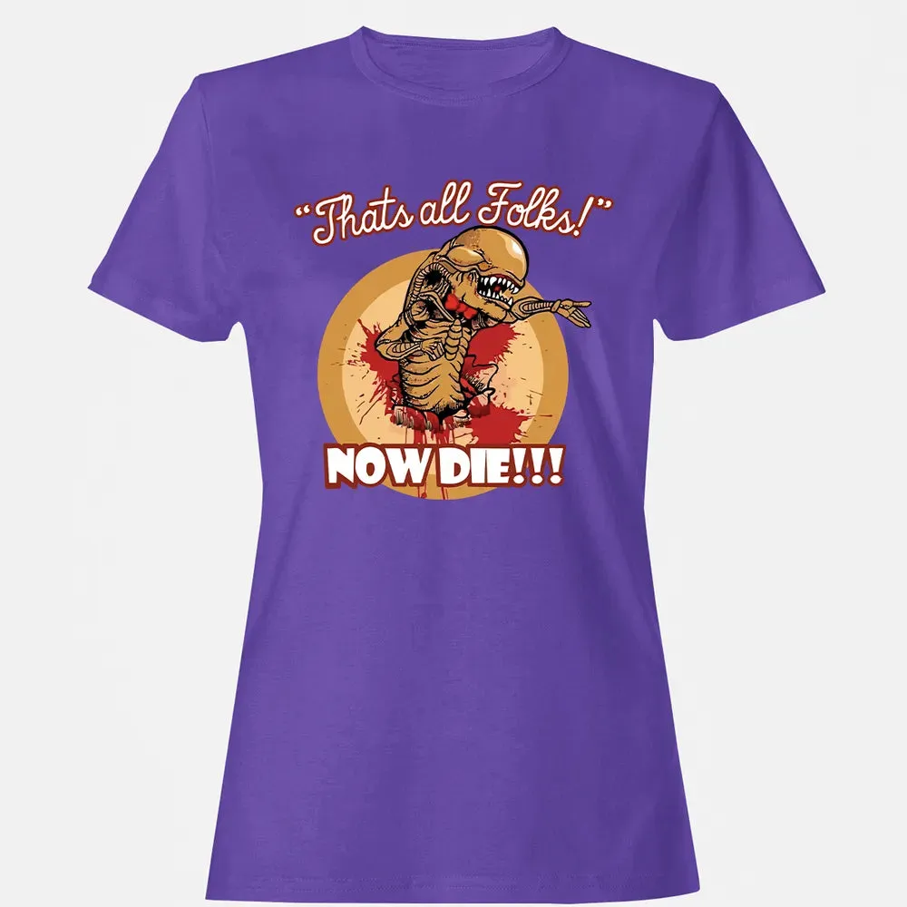 Thats All Folks Women's T-shirt - 12