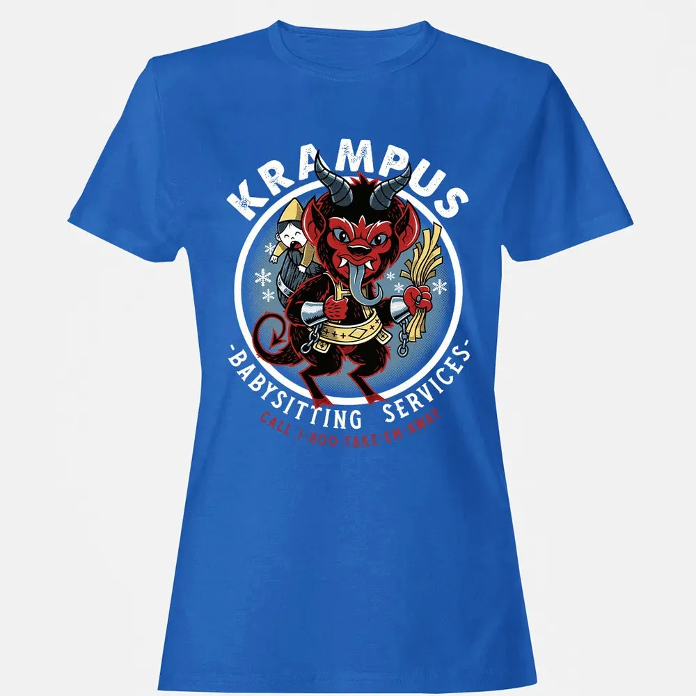 Krampus Babysitting Service Women's T-shirt - 14
