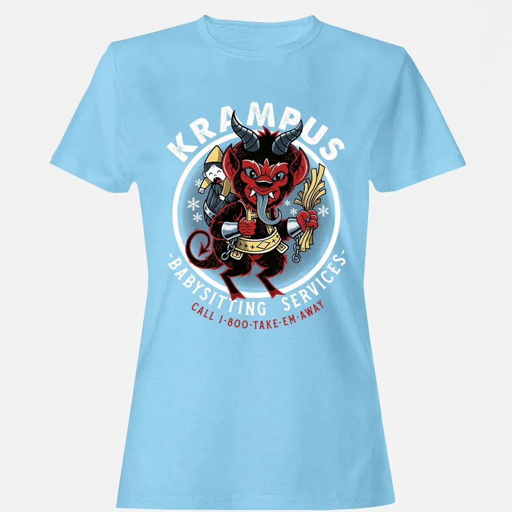 Krampus Babysitting Service Women's T-shirt - 8