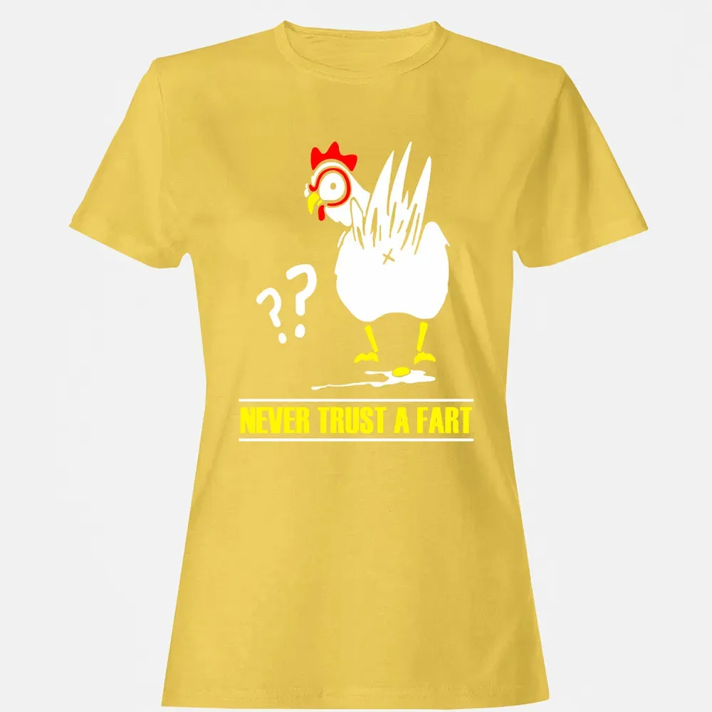 Never trust a fart Women's T-shirt - 4
