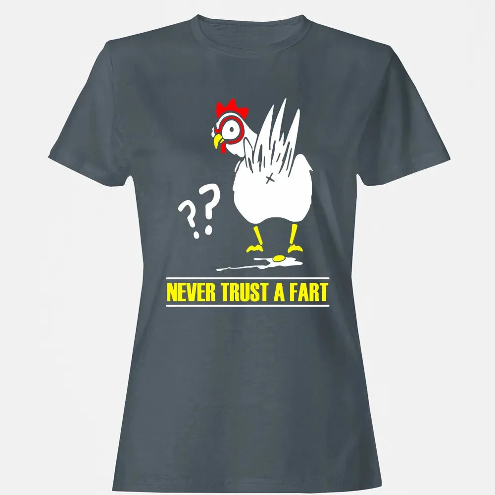 Never trust a fart Women's T-shirt - 3
