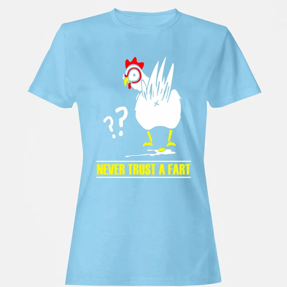 Never trust a fart Women's T-shirt - 8