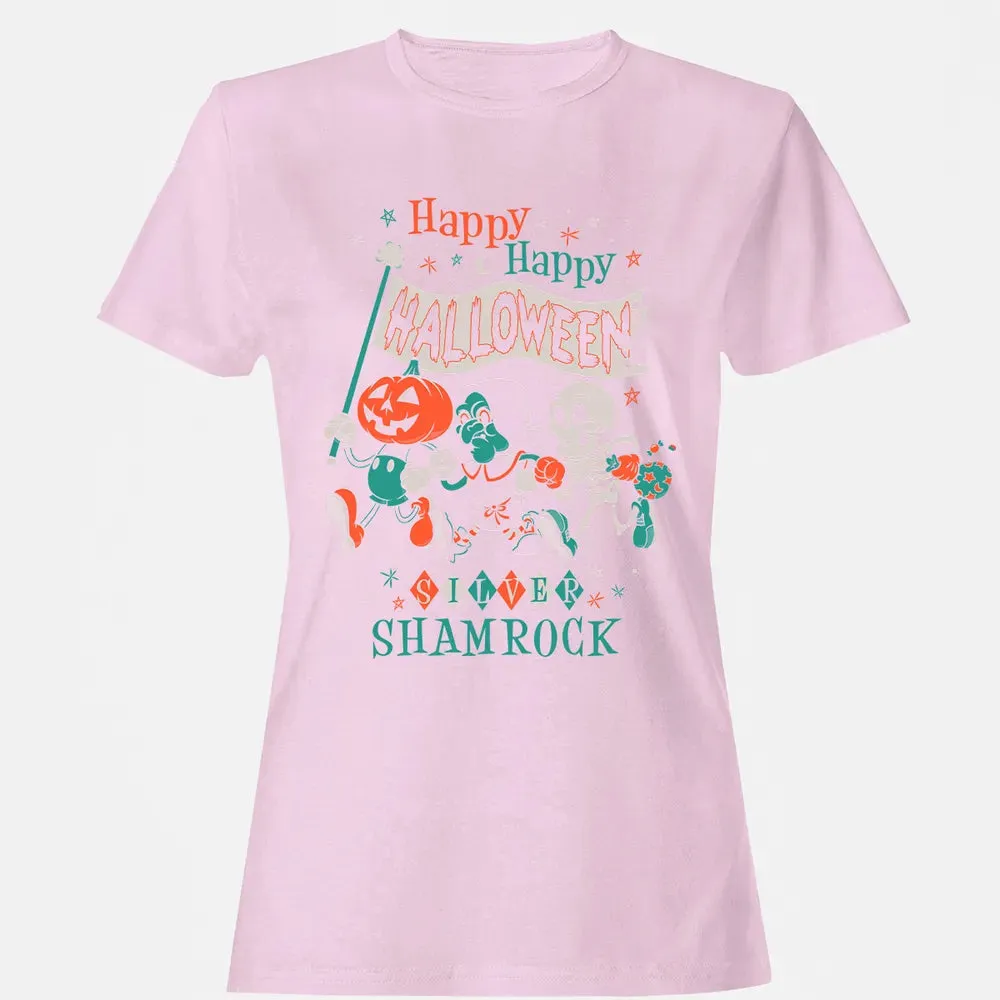 Silver Shamrock - Creepy Cute Pumpkin Women's T-shirt - 9