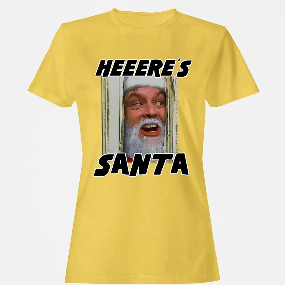 Here's Santa Women's T-shirt - 4