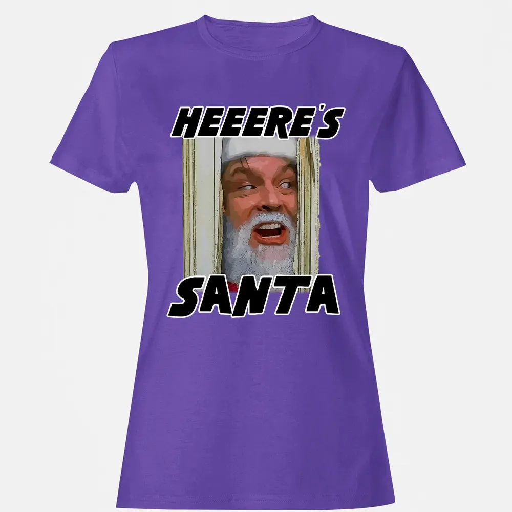 Here's Santa Women's T-shirt - 12