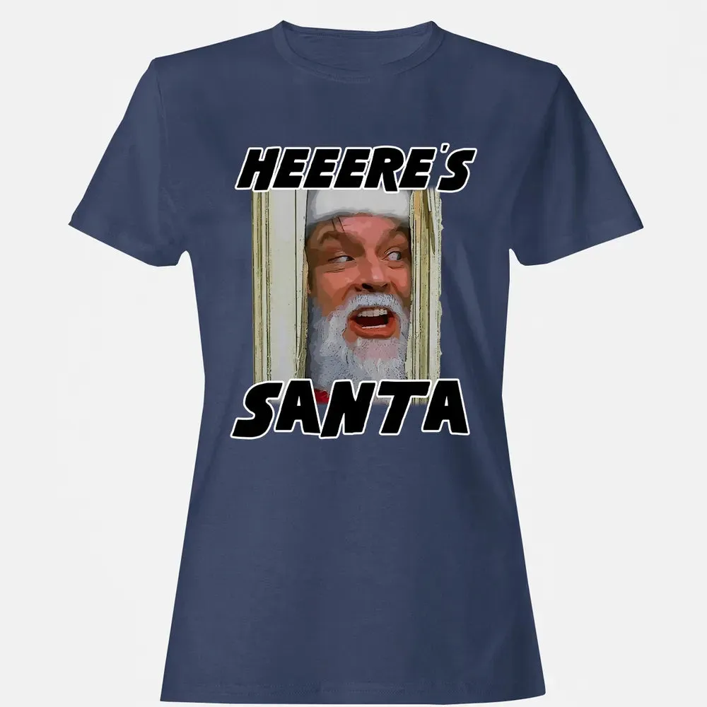 Here's Santa Women's T-shirt - 10