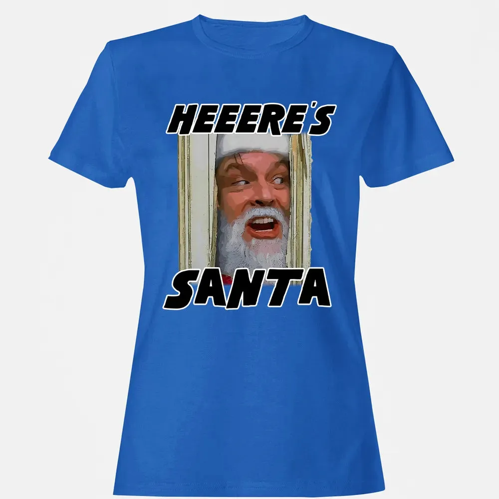 Here's Santa Women's T-shirt - 14