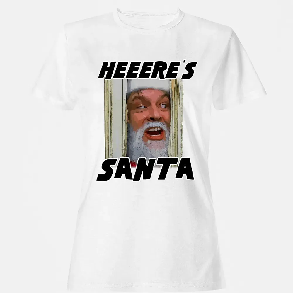 Here's Santa Women's T-shirt - 16