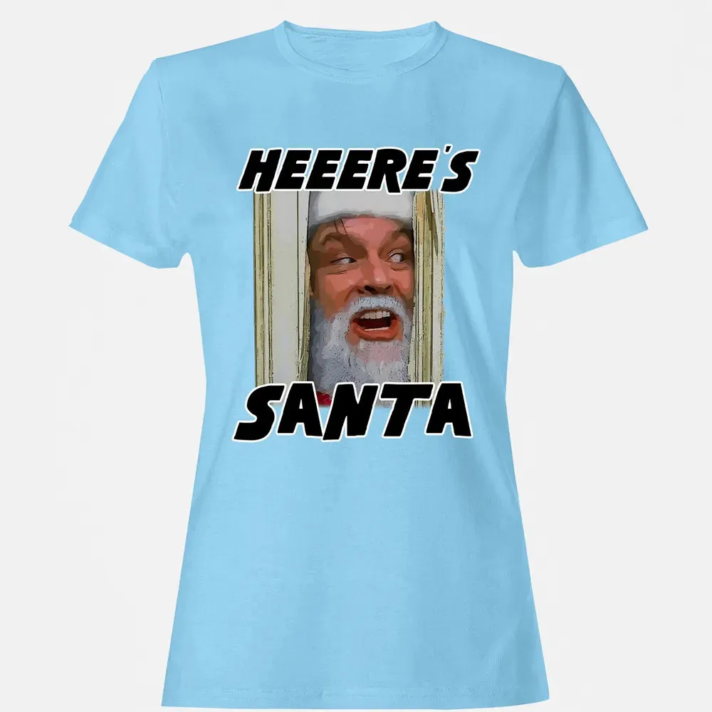 Here's Santa Women's T-shirt - 8