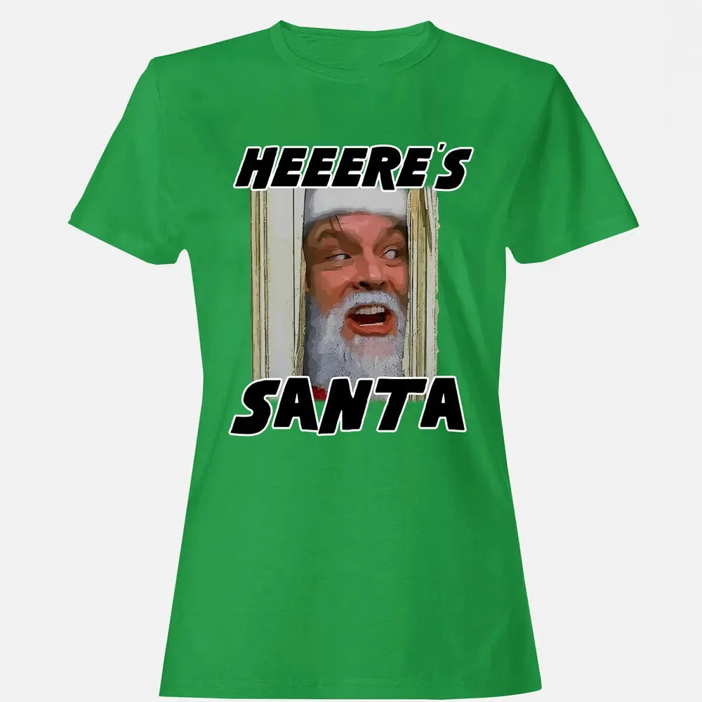 Here's Santa Women's T-shirt - 7