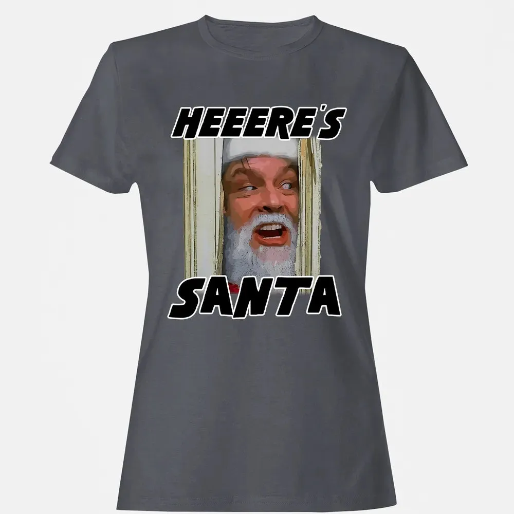 Here's Santa Women's T-shirt - 5