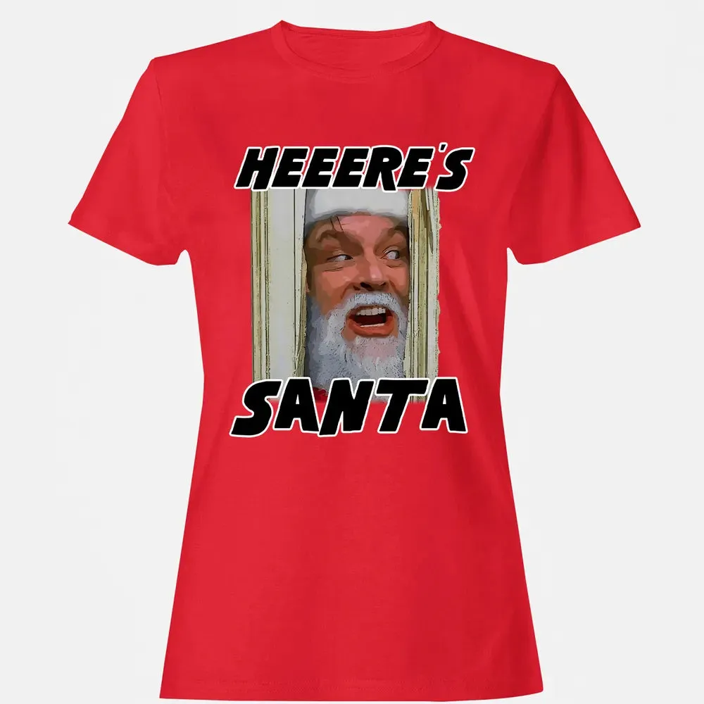Here's Santa Women's T-shirt - 13