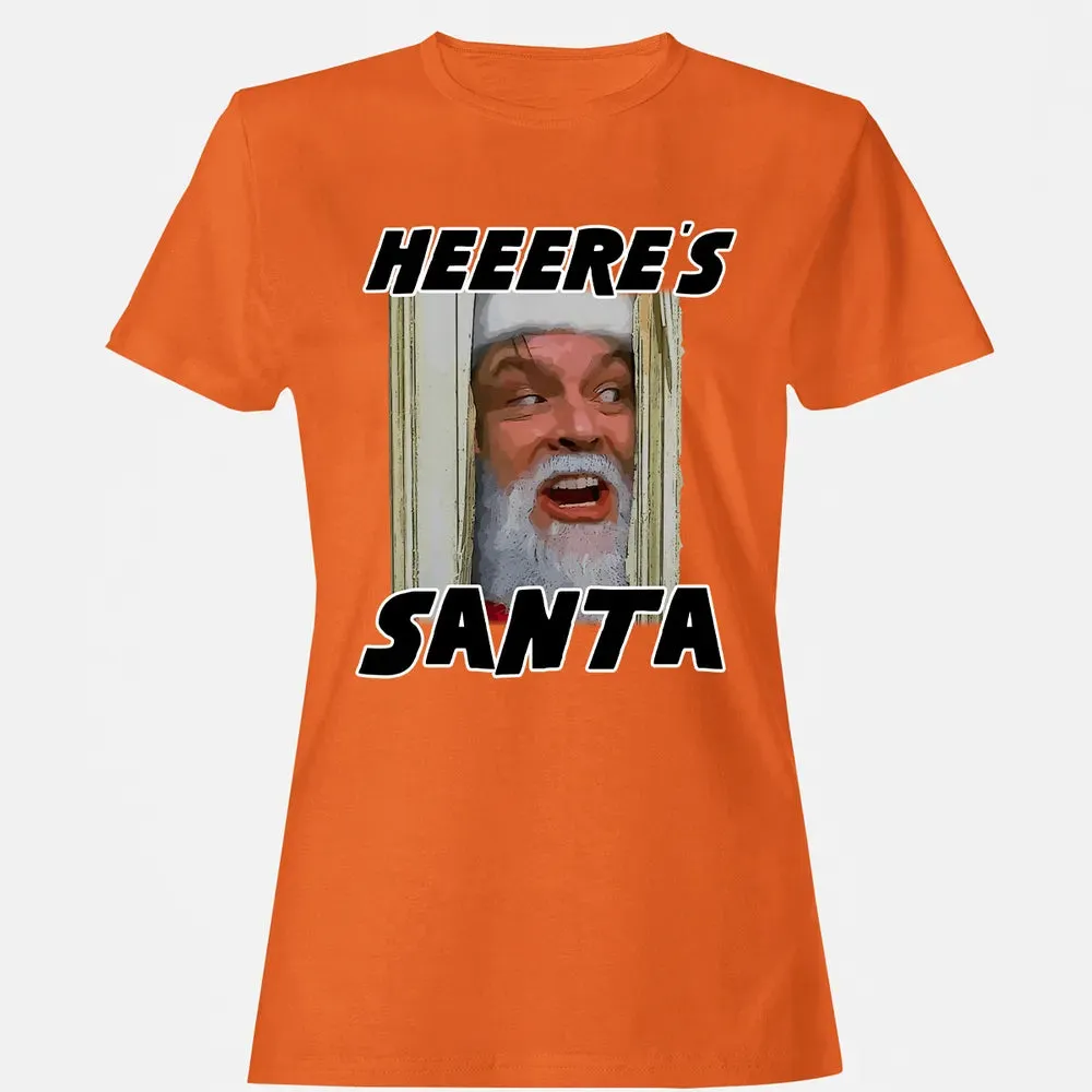 Here's Santa Women's T-shirt - 11