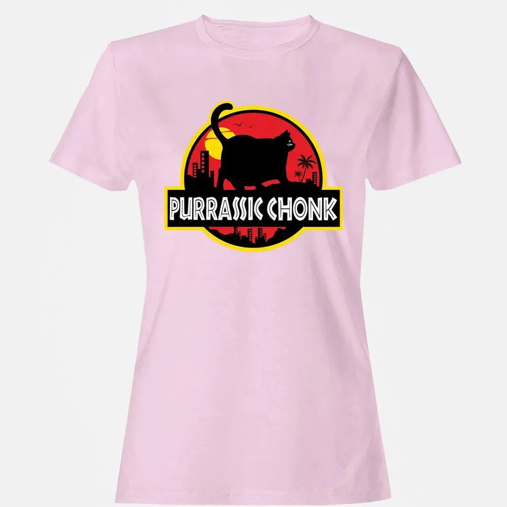 Purrassic Chonk Women's T-shirt - 9