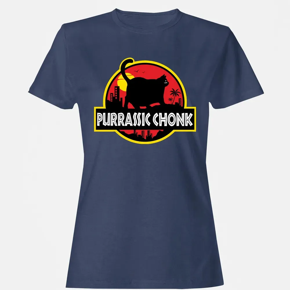 Purrassic Chonk Women's T-shirt - 10