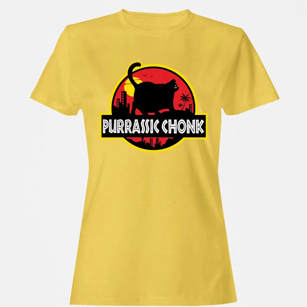 Purrassic Chonk Women's T-shirt - 4