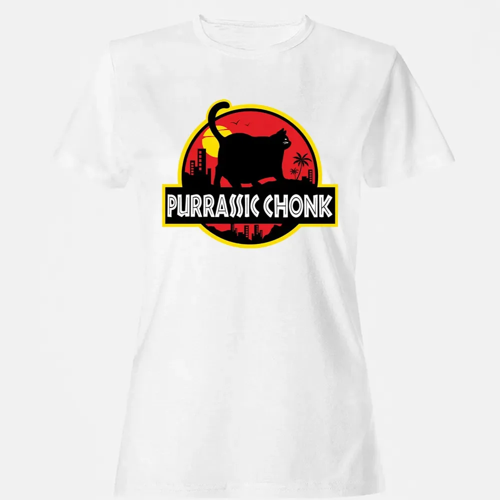 Purrassic Chonk Women's T-shirt - 16