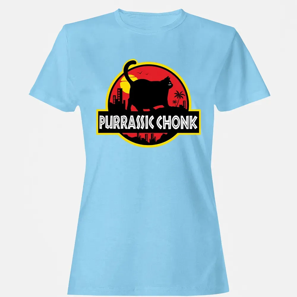 Purrassic Chonk Women's T-shirt - 8