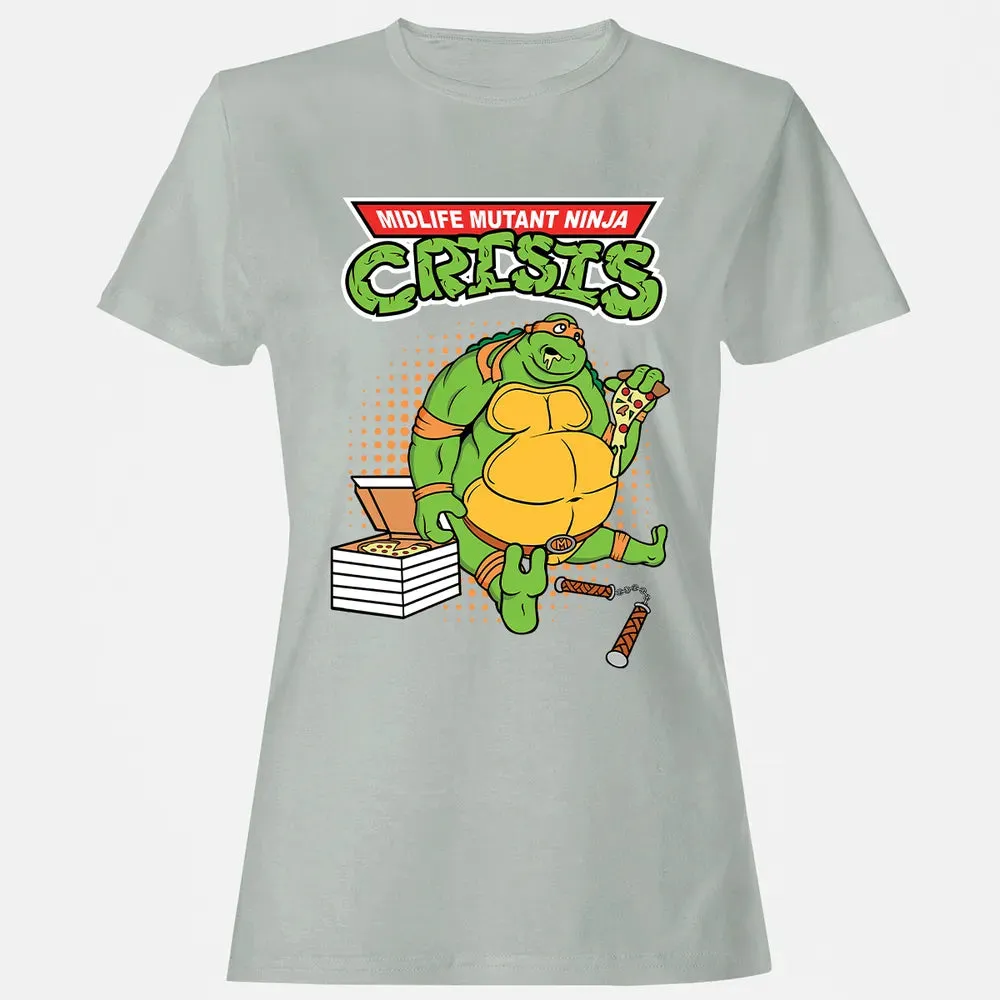 Midlife Mutant Ninja Crisis Women's T-shirt - 2