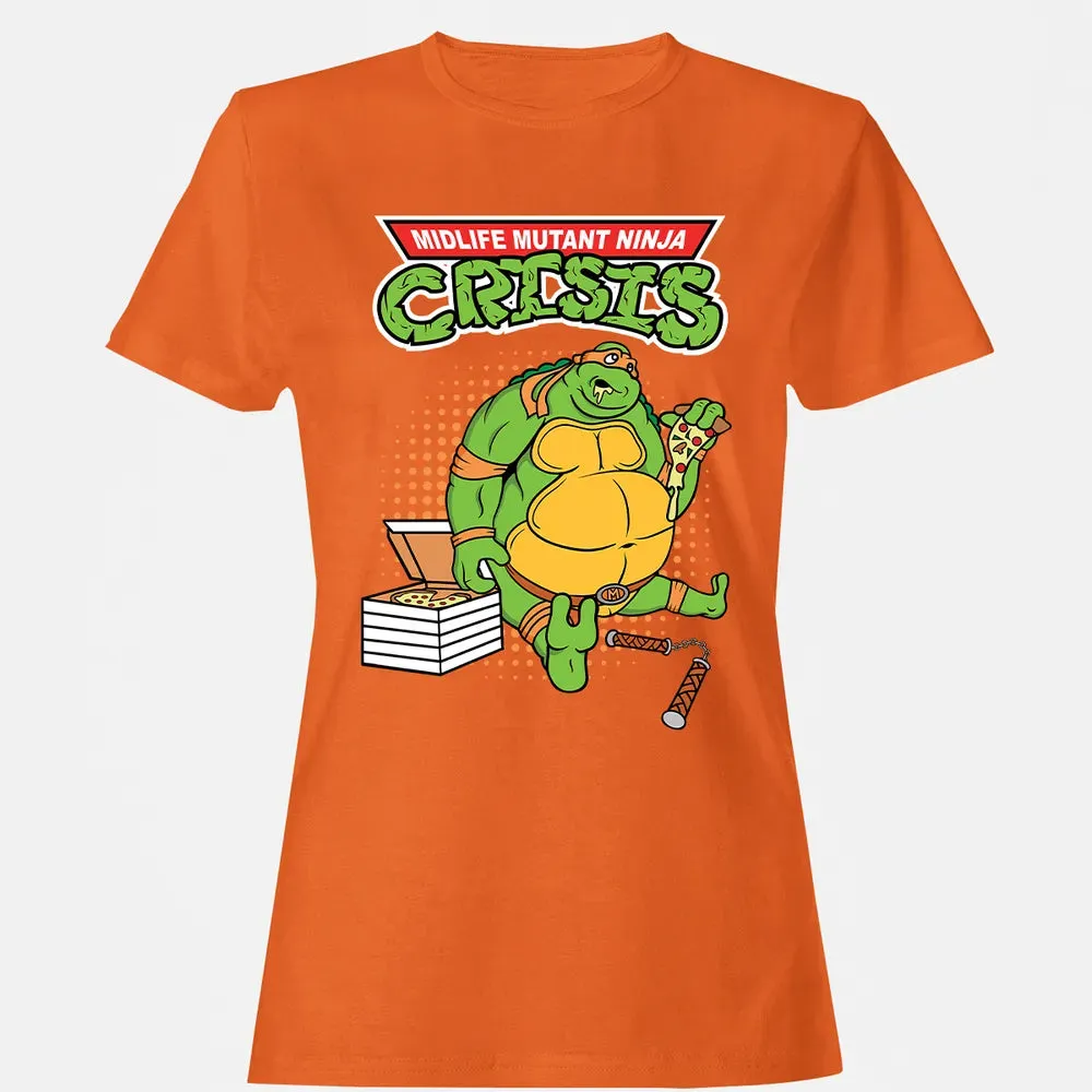 Midlife Mutant Ninja Crisis Women's T-shirt - 11