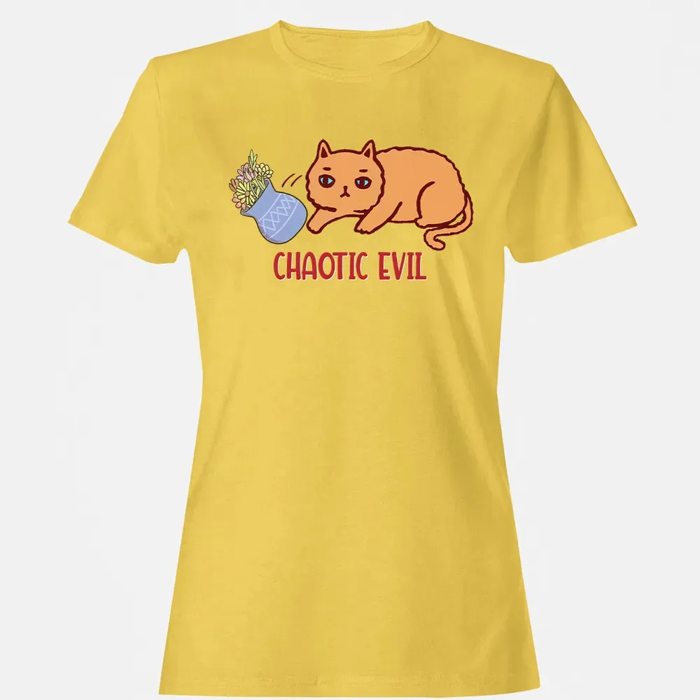 Chaotic Evil Cat Women's T-shirt - 4