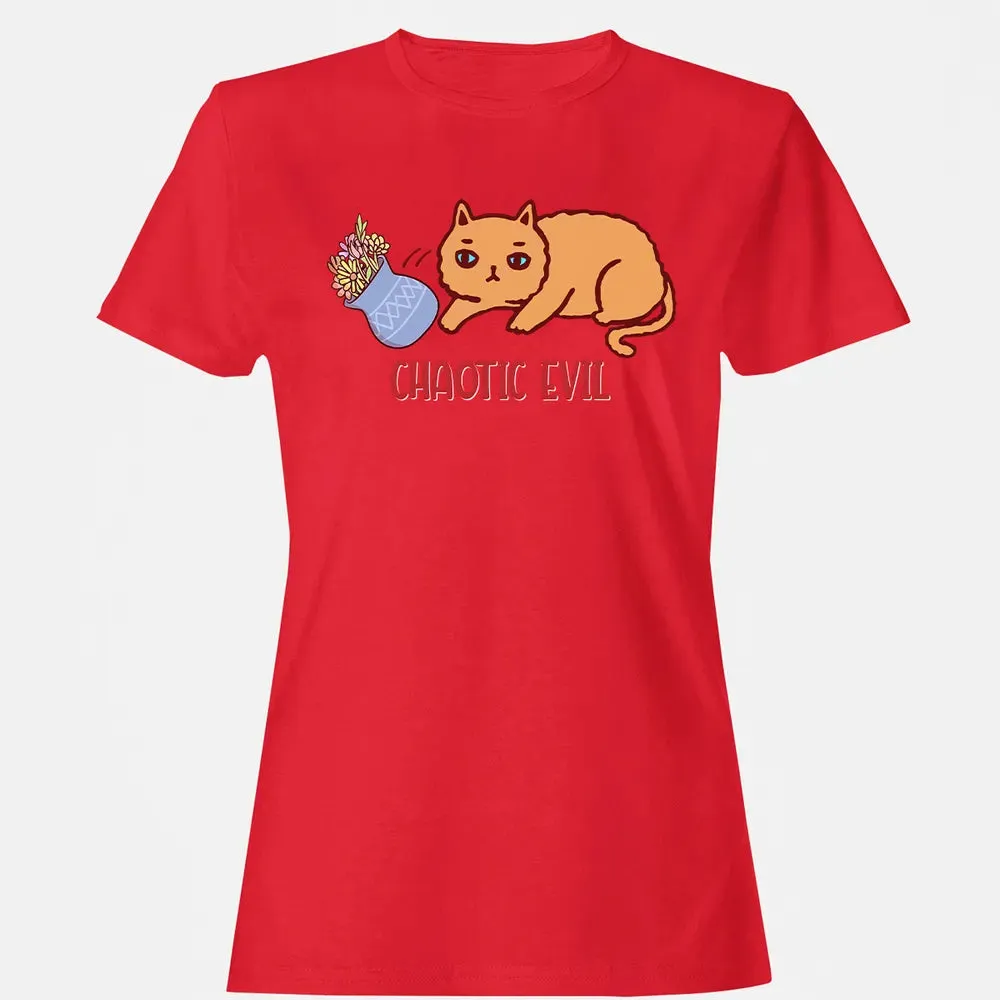 Chaotic Evil Cat Women's T-shirt - 13