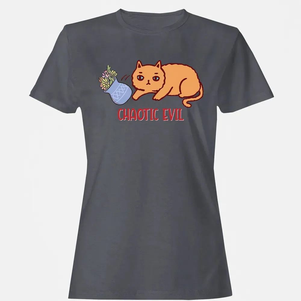 Chaotic Evil Cat Women's T-shirt - 5