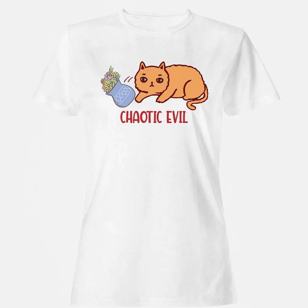 Chaotic Evil Cat Women's T-shirt - 16