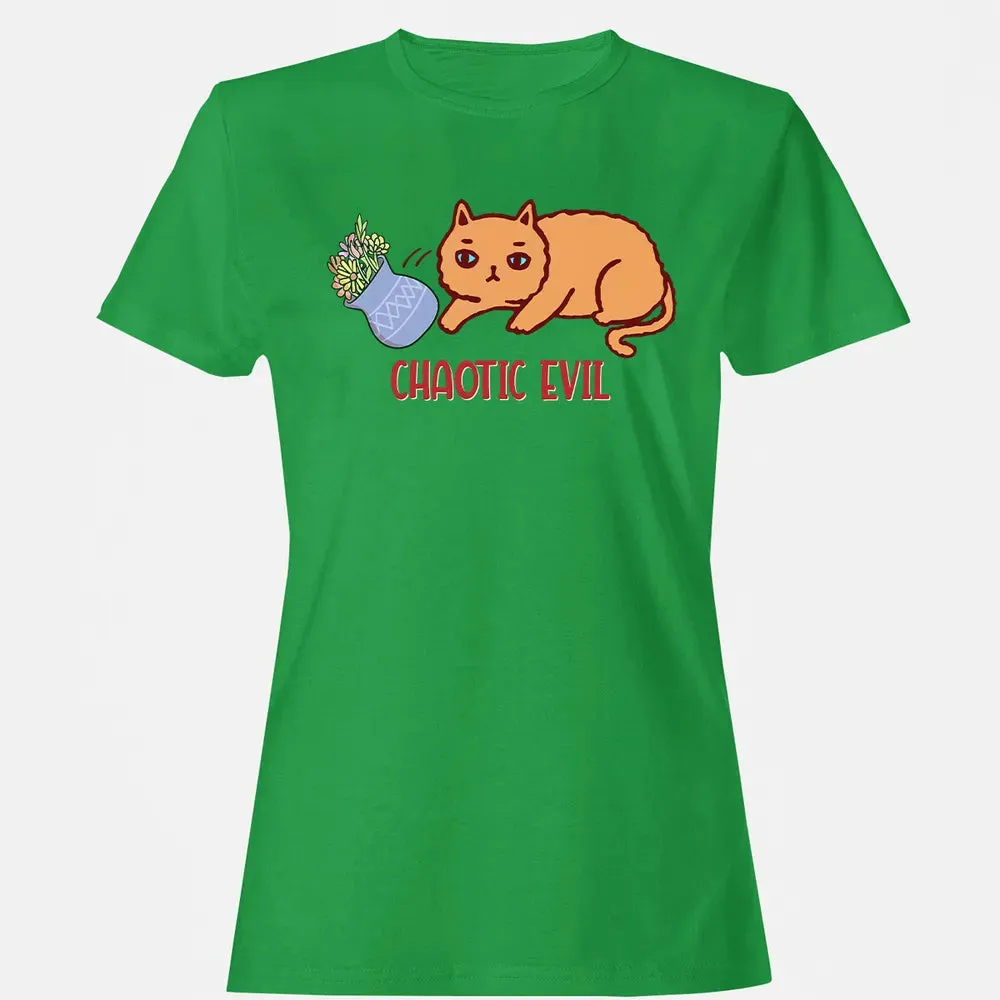 Chaotic Evil Cat Women's T-shirt - 7